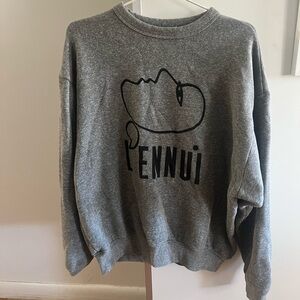 Oversized L’ennui sweatshirt